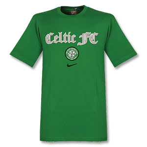 Nike 09-10 Celtic S/S Graphic Tee - Green