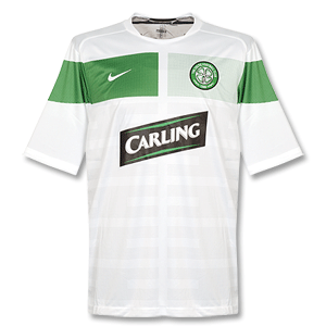 Nike 09-10 Celtic S/S Pre Match Top - White
