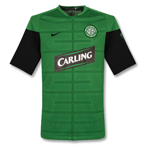 09-10 Celtic Training Top - Green/Black