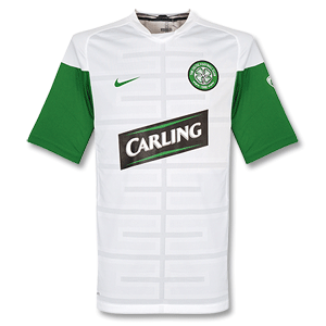 Nike 09-10 Celtic Training Top - White/Green