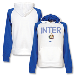 Nike 09-10 Inter Milan Cover Up Hoody - White