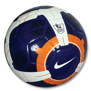 09-10 Nike T90 Pitch Premier League Ball - Blue/Orange