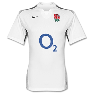 10-11 England Home Rugby Shirt - Player Issue