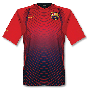 Nike 2007 Barcelona Printed Top - Red