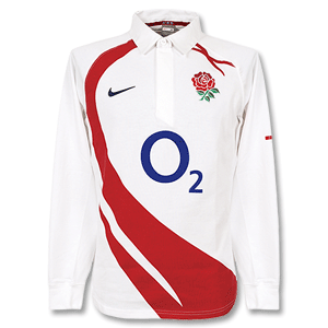 2008 England Home L/S Supporters Rugby Shirt