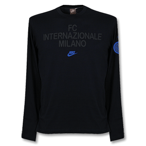 Nike 2009 Inter Milan L/S Tee - Navy