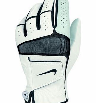 Nike 2012 NikeTech Xtreme Cabretta Leather Golf Glove Left Hand White/Black Small