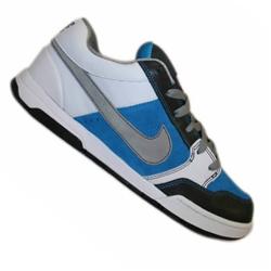 Nike 6.0 Air Mogan Skate Shoes - Blue/Grey/White