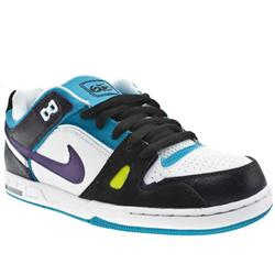 Nike 6.0 Male Air Zoom Oncore 2 Leather Upper Fashion Large Sizes in White and Black
