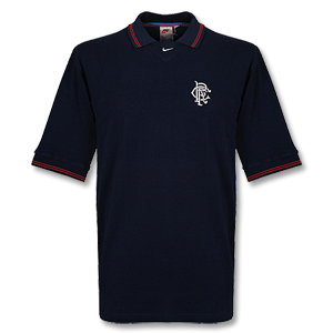 98-99 Rangers Polo Shirt Navy