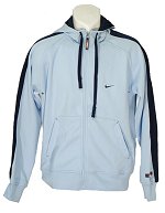 Air Max Hooded Track Top Baby Blue Size Small