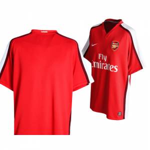Nike Arsenal F.C. Boys Home Short Sleeve Replica
