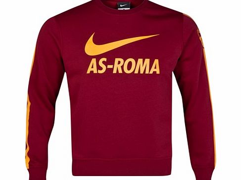 AS Roma Core Crew Sweatshirt Red 637824-677