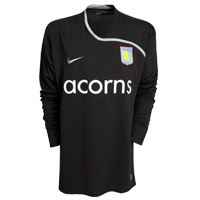 Aston Villa Home Goalkeeper Shirt 2008/09.