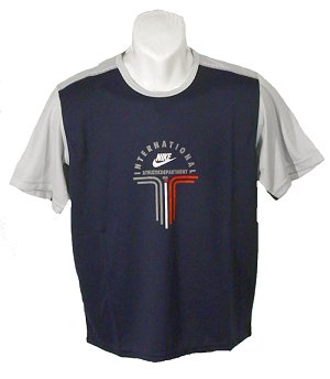 Athletic Dept Poly T/Shirt Navy