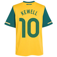 Nike Australia Home Shirt 2010/12 with Kewell 10