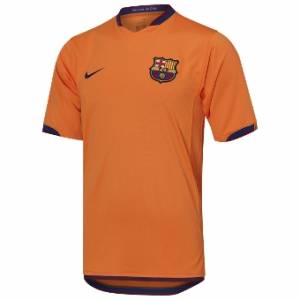 Nike Barcelona Away Shirt 06 - 07
