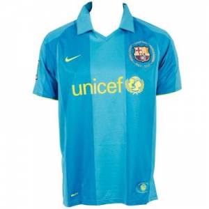 Nike Barcelona Away Shirt 2007/08 - Junior