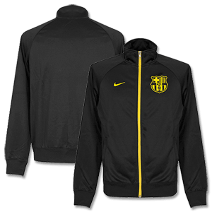 Nike Barcelona Black Core Trainer Jacket 2013 2014