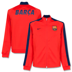 Barcelona Orange Authentic N98 Jacket 2014 2015
