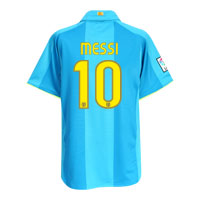 Barcelona Third Shirt 2008/09 with Messi 10