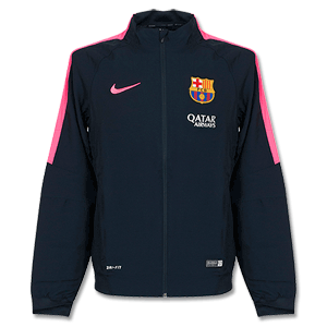 Barcelona Training Jacket - Navy/Pink 2014 2015