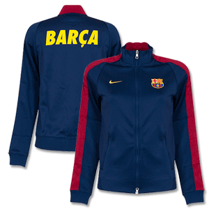 Barcelona Womens Authentic N98 Jacket 2014 2015