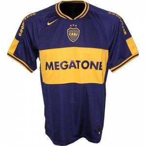 Nike Boca Juniors home jersey 2007/08