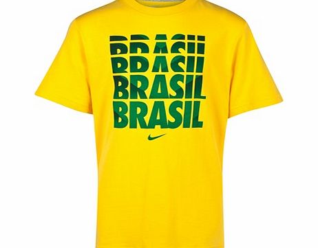Brazil Blockbuster T-Shirt - Kids Yellow