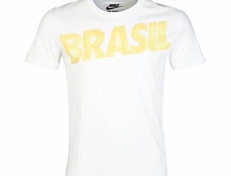 Brazil Covert T-Shirt White 588301-133