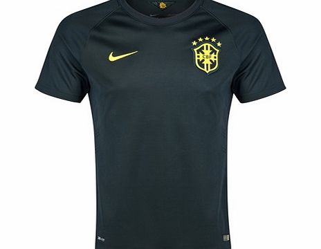 Brazil Match Third Shirt Black 2014 575278-337