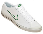 Nike Capri SI White/Green Leather Trainer