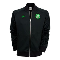 Nike Celtic Full Zip Knit Jacket - Black/Green.