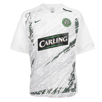 Celtic Pre-Match Top - White/Black Forest - Kids.