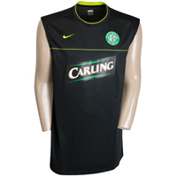 Nike Celtic Training Top - Sleeveless - Black/Cactus.