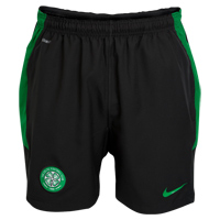 Nike Celtic Woven Training Shorts - Black/Green/Green.
