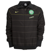 Nike Celtic Woven Warm Up Jacket - Black/Cactus.