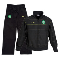 Nike Celtic Woven Warm Up Tracksuit - Black/Cactus -
