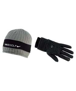Cold Weather Glove and Reversible Hat
