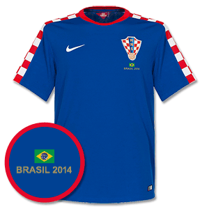 Croatia Away Shirt 2014 2015 Inc Free Brazil