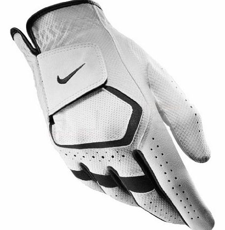 Nike Dura Feel Golf Glove RIGHT HAND for the Left Handed Golfer WHITE XL