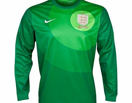 England Home Goalkeeper Shirt 2013/14 - L/S-Mens