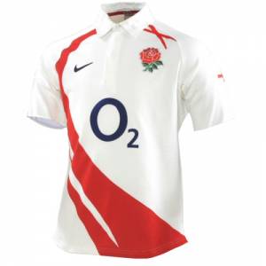 England Supporters O2 Short Sleeve Rugby