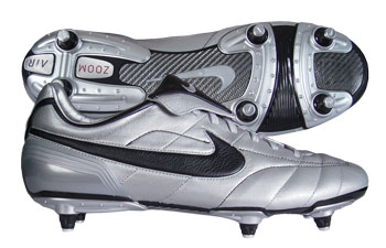 Nike Air Legend SG Football Boots Silver / Black