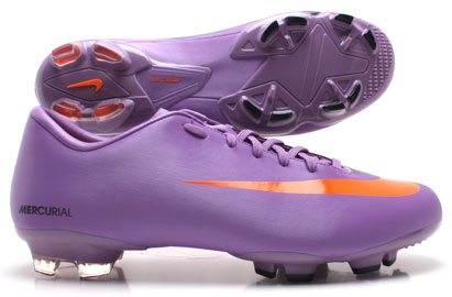 Nike Football Boots Nike Mercurial Victory FG Football Boots Violet /Orange