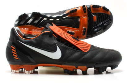 Nike Total 90 Laser II K-FG Football Boots Blk/Orange