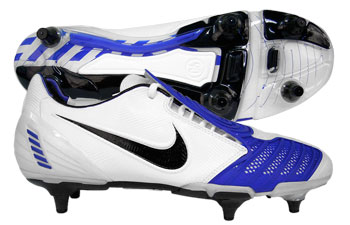 Nike Football Boots Nike Total 90 Laser II SG Football Boots White/ Royal