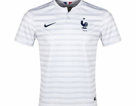 France Away Shirt 2014 White 577927-105