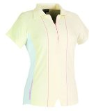 Galvin Green Ladies Jill Shirt Creme/White/Rose M