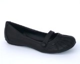 Garage Shoes - Lunar - Womens Flat Shoe - Black Size 7 UK